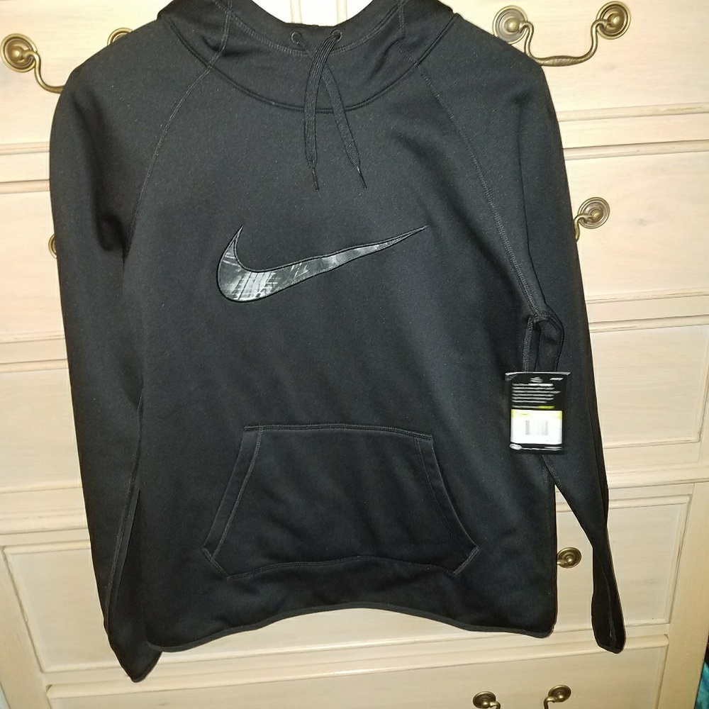 Nike black and gray hoodie